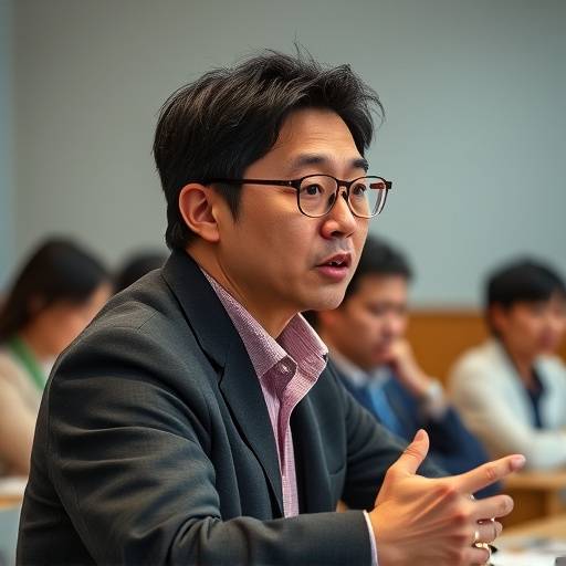 이민지 교수의 강의하는 모습